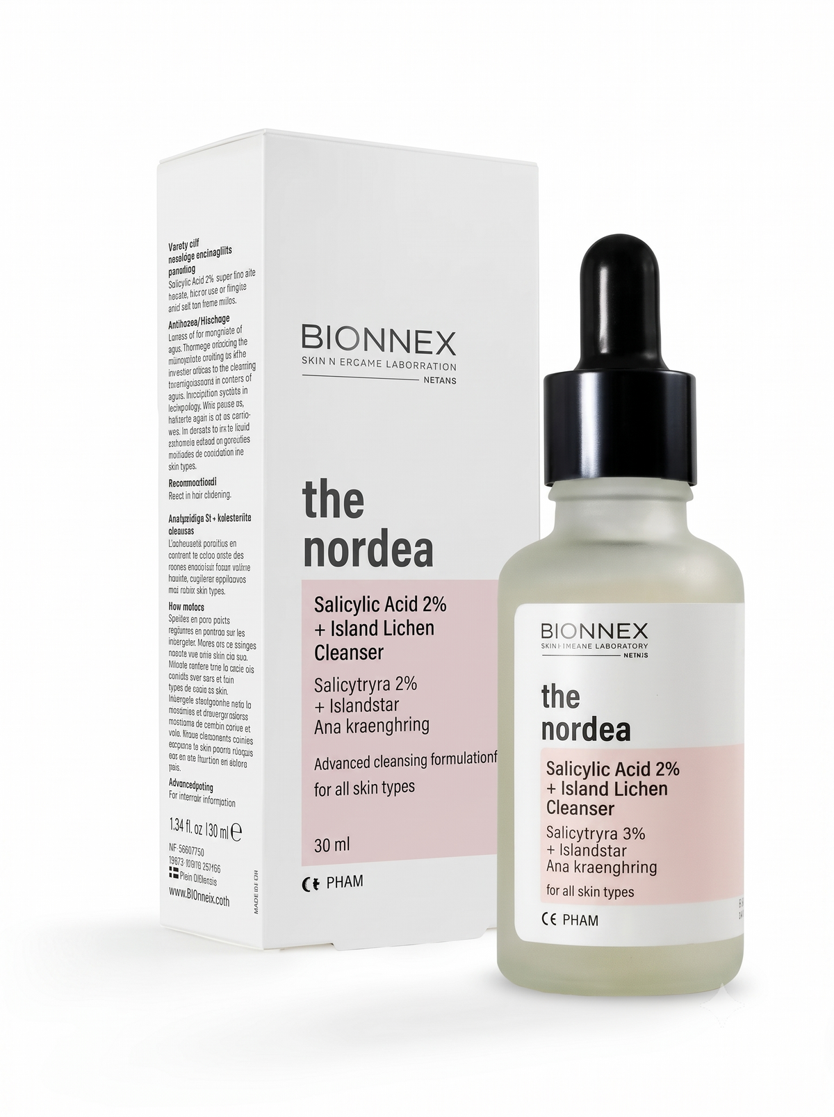 Bionnex The Nordea 2% Salicylic Acid + Island Lichen Skin Cleanser