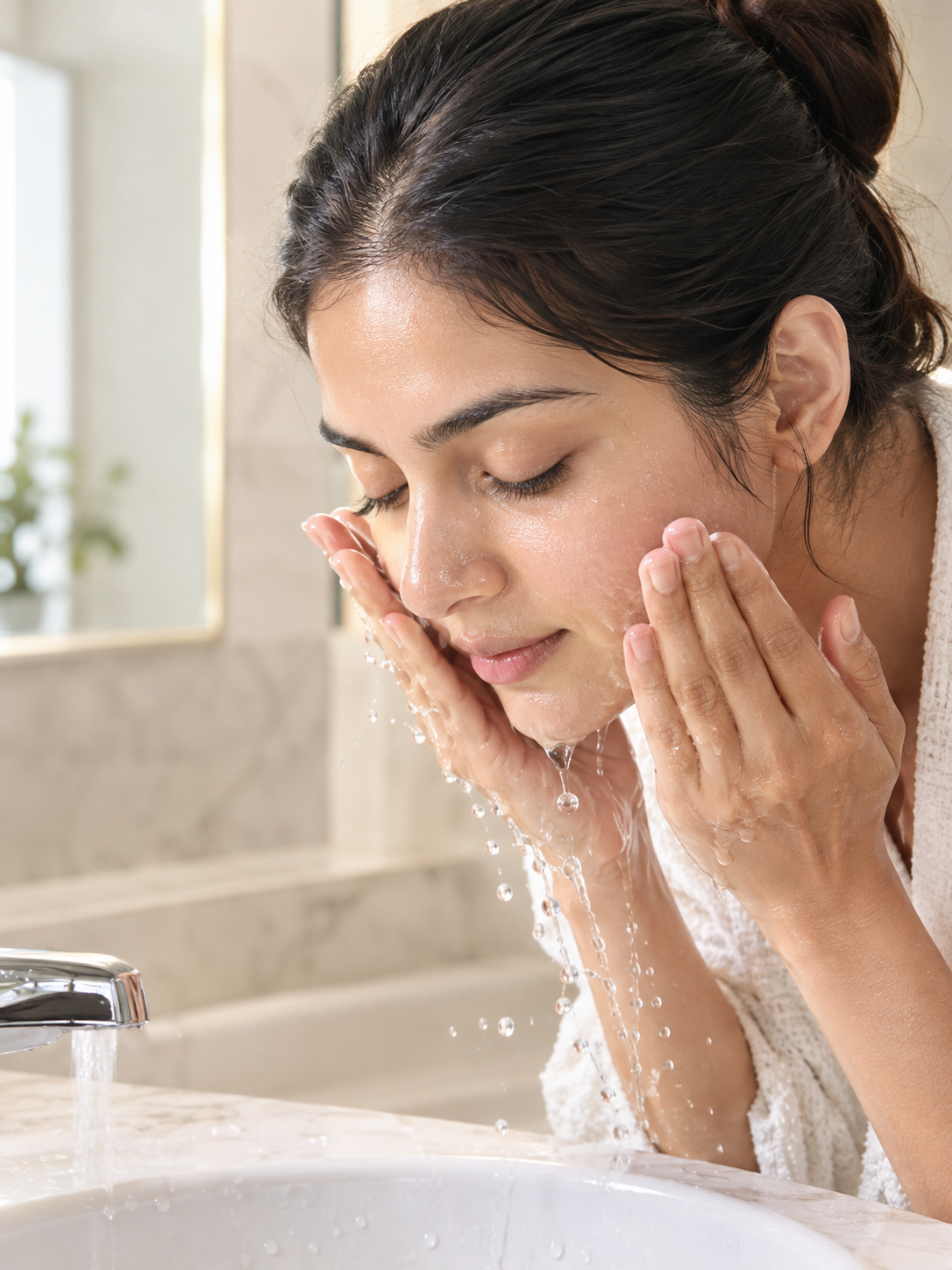 Rinse your skin thoroughly with clean water.