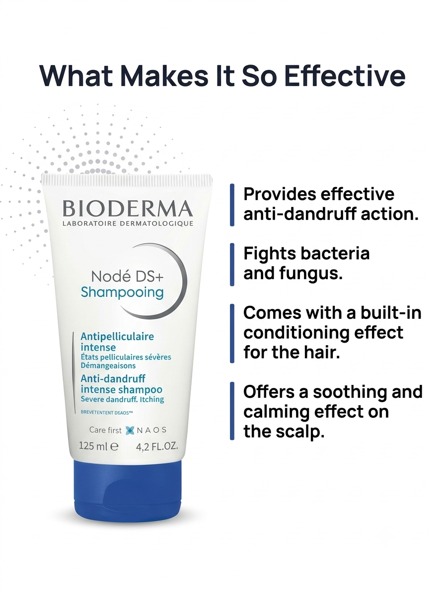 Bioderma Nodé DS+ Anti-Dandruff Intense Shampoo