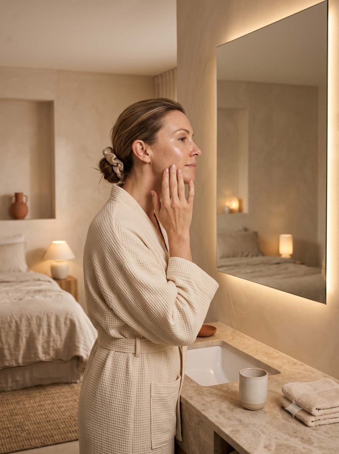 Use morning and evening as part of your daily skincare routine.