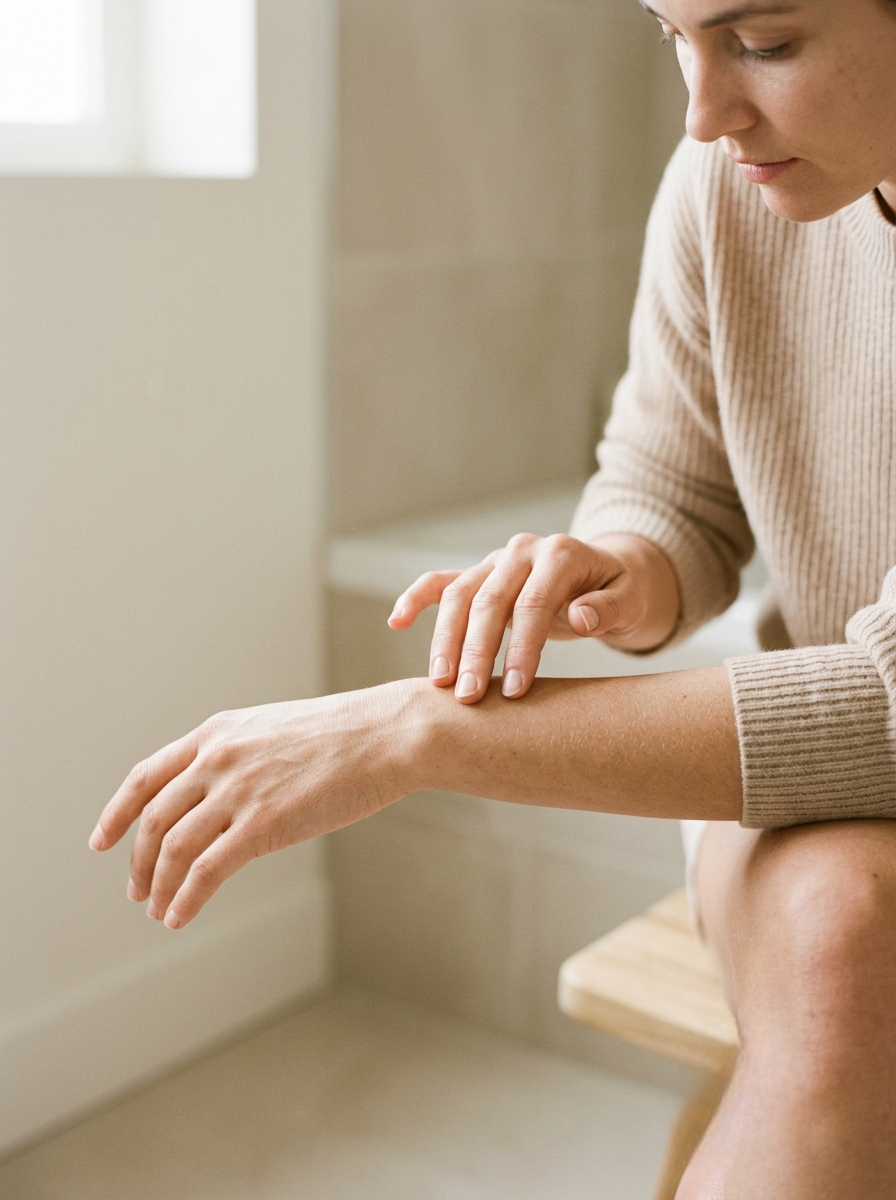 Apply to clean, completely dry skin before starting your skincare routine.