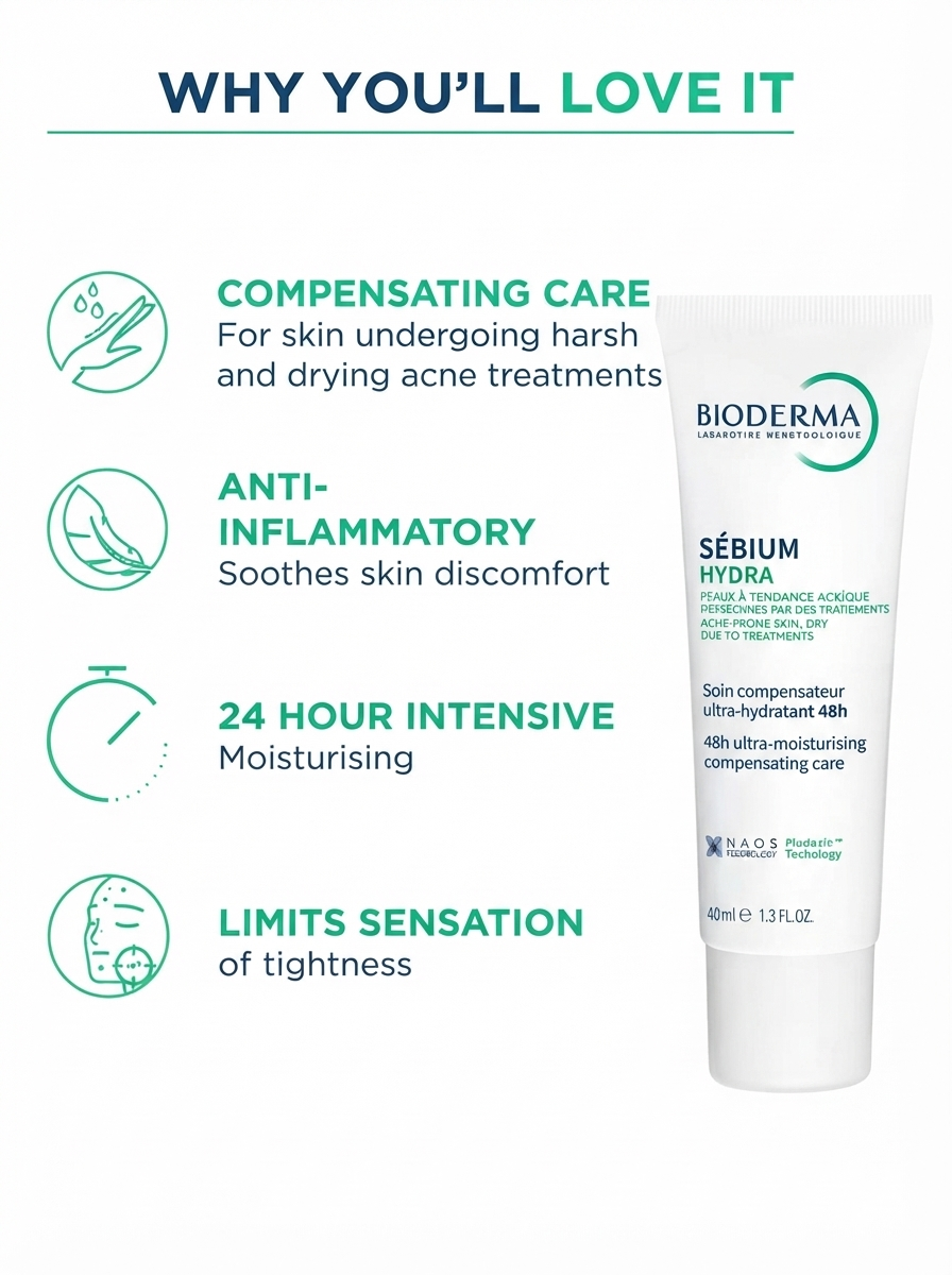 Bioderma Sébium Hydra Ultra-Moisturising Compensating Care Cream