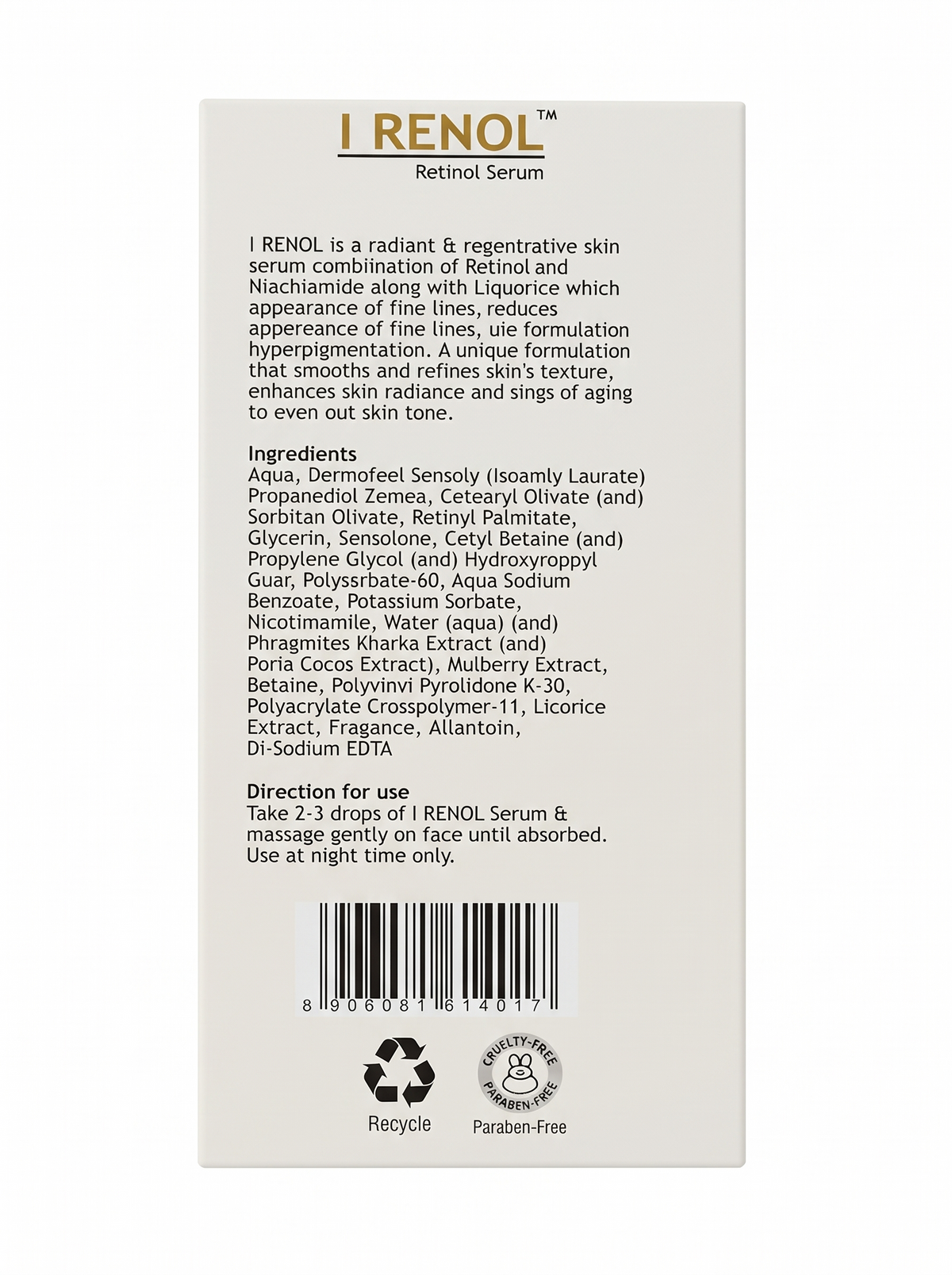 Pharmly Azelia I-Renol Retinol Serum