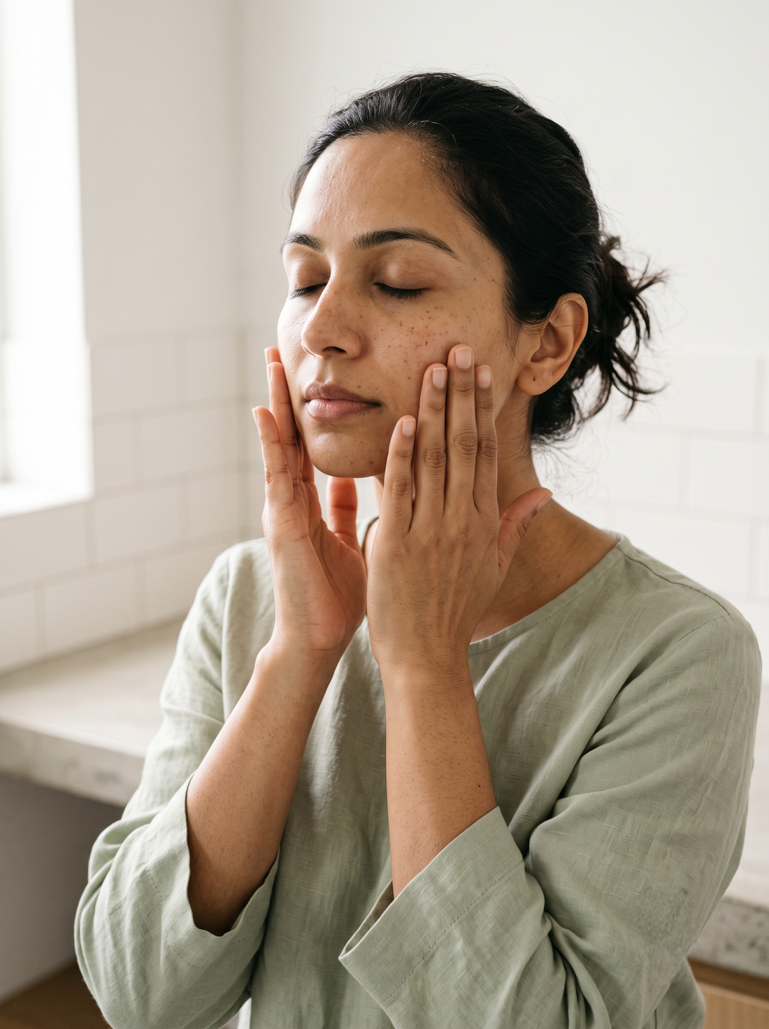 Gently massage the serum into the skin until fully absorbed.