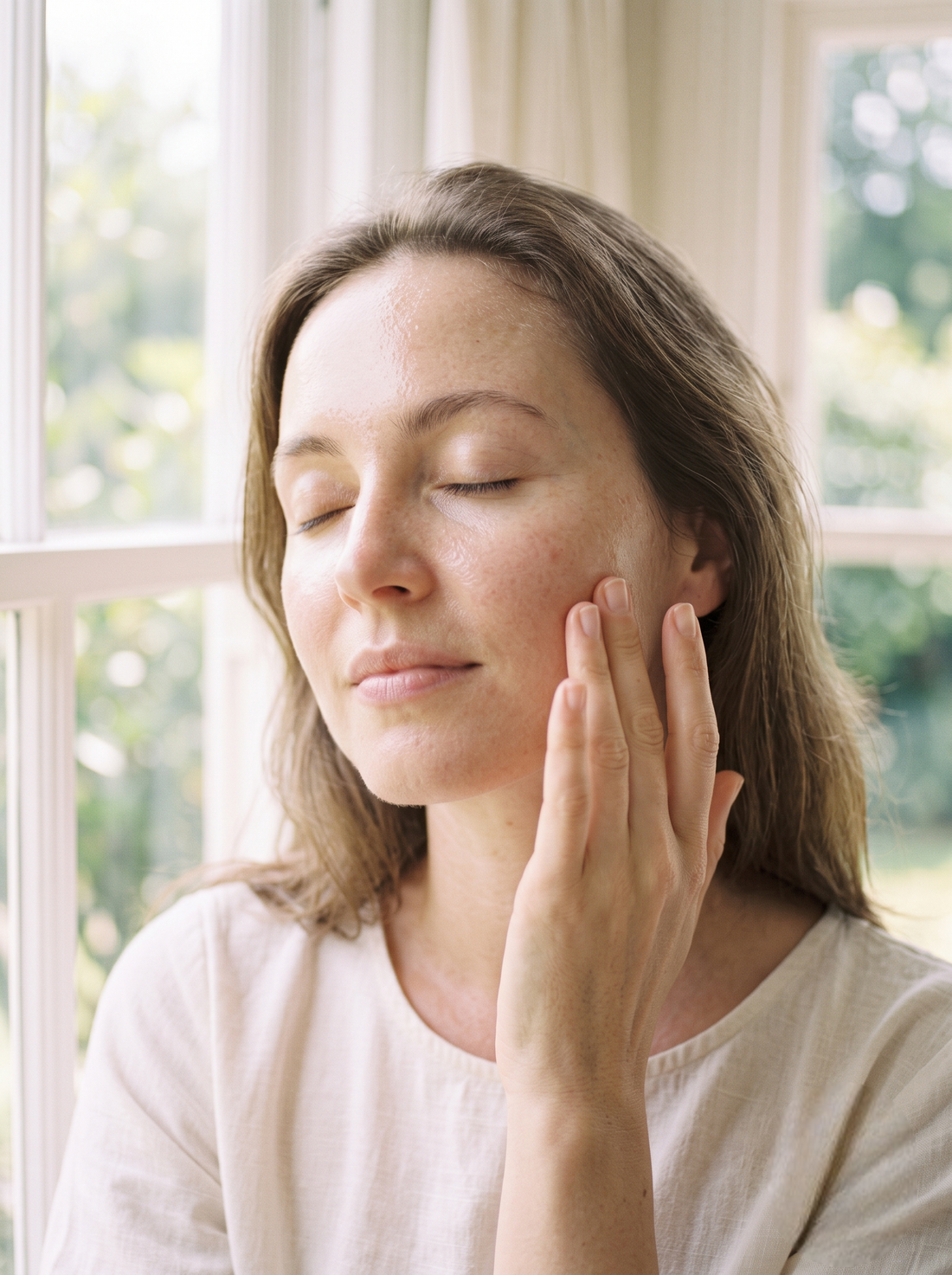 Start with a clean face and keep your skin ready for a refreshing mist.