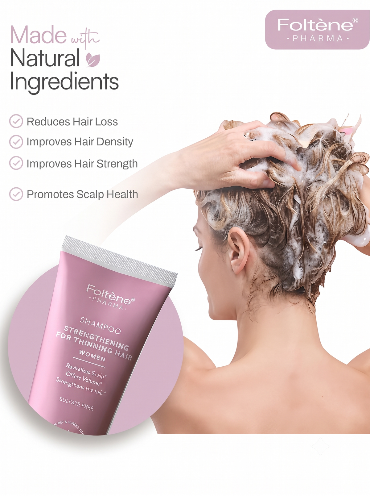 Foltene Pharma Strengthening for Thinning Hair Women Shampoo
