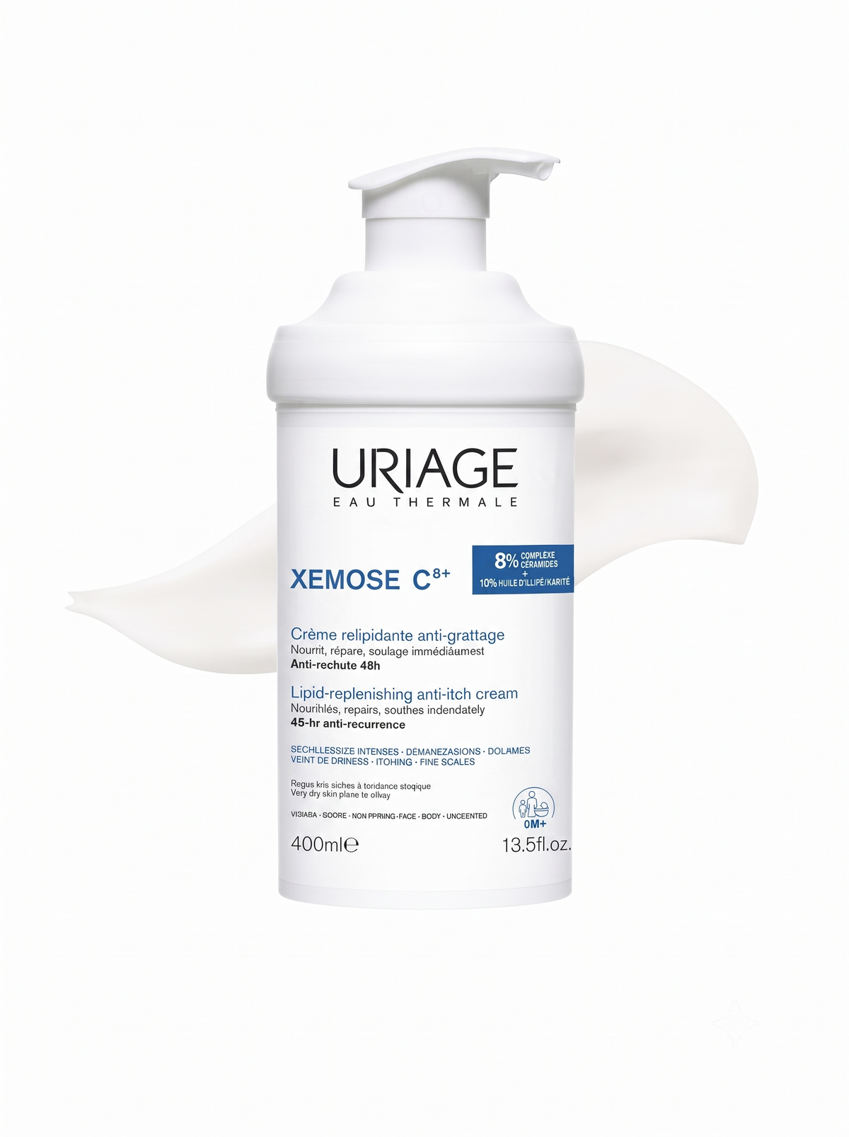 Uriage Xemose C8+ Lipid-Replenishing Anti-Itch Cream