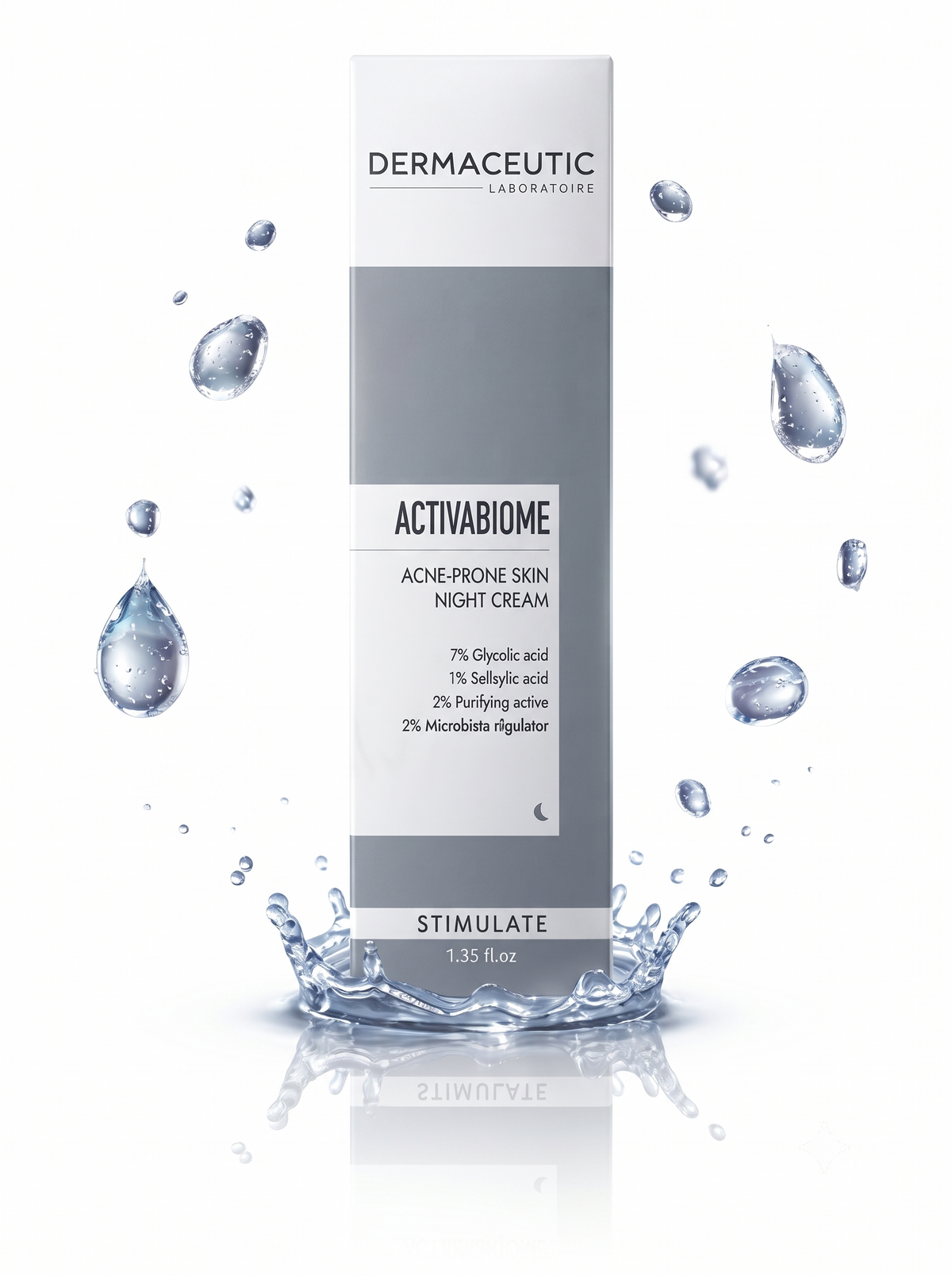 Dermaceutic Activabiome Acne-Prone Skin Night Cream – Overnight Clarifying Care