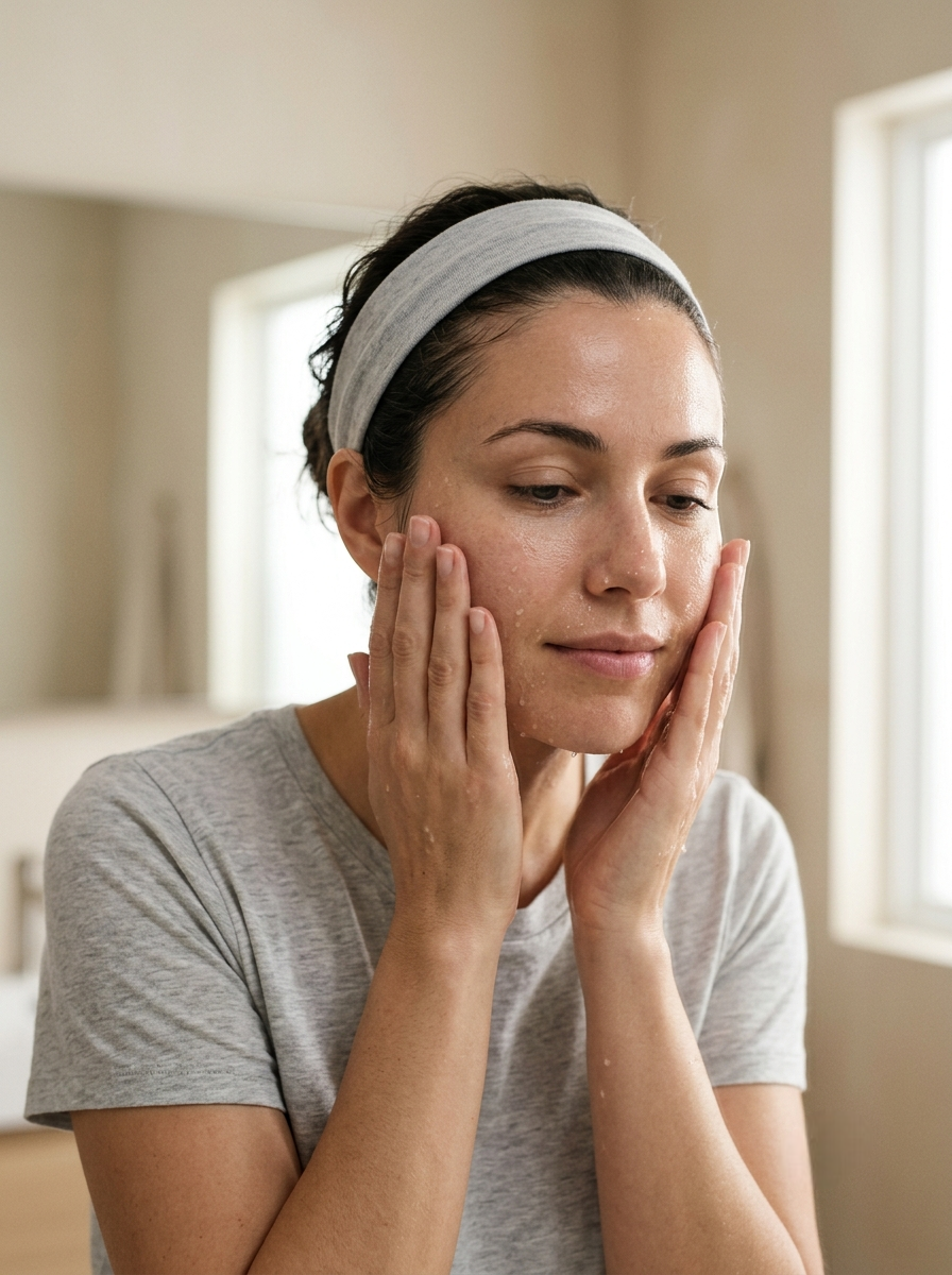 Cleanse the Skin Gently