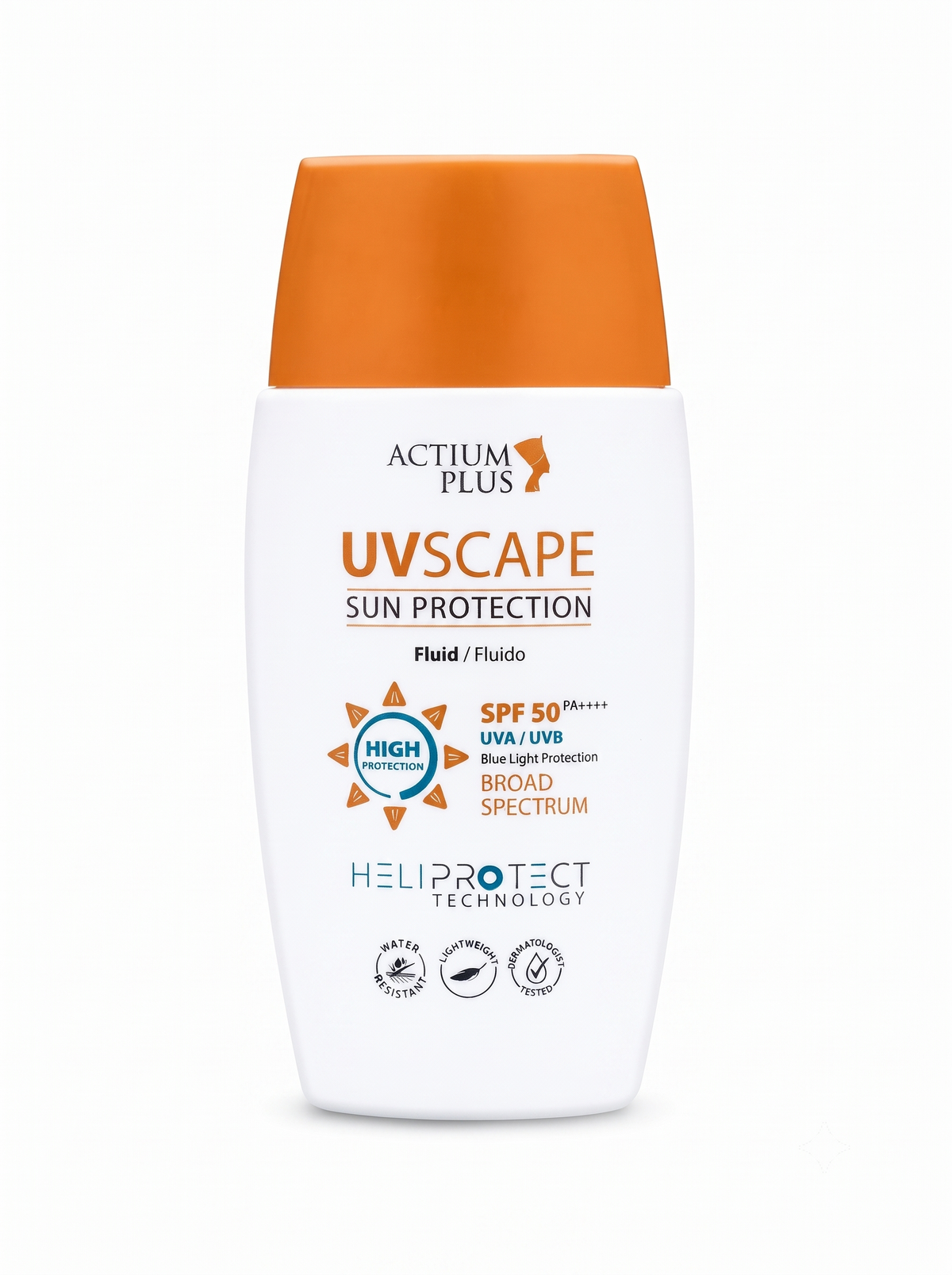 Actium Plus UVscape Sun Protection Broad Spectrum Fluid Sunscreen SPF 50 PA++++ (50ml)
