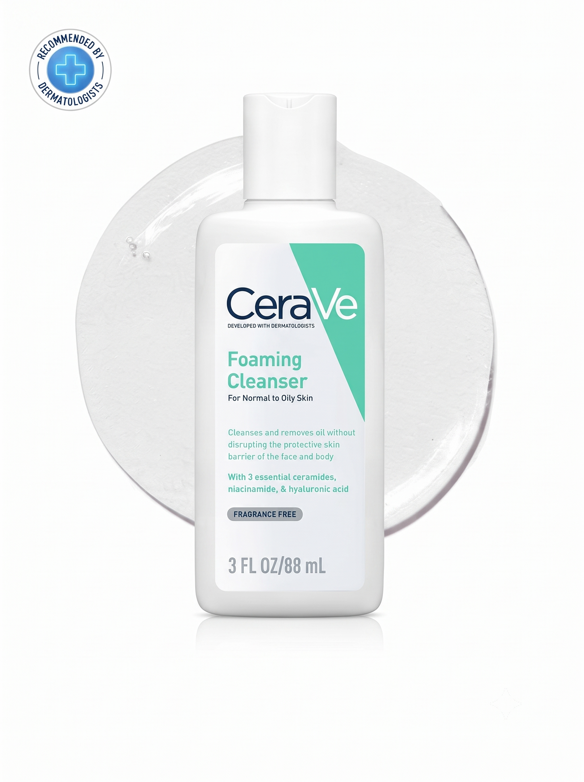 CeraVe Foaming Cleanser for Normal to Oily Skin