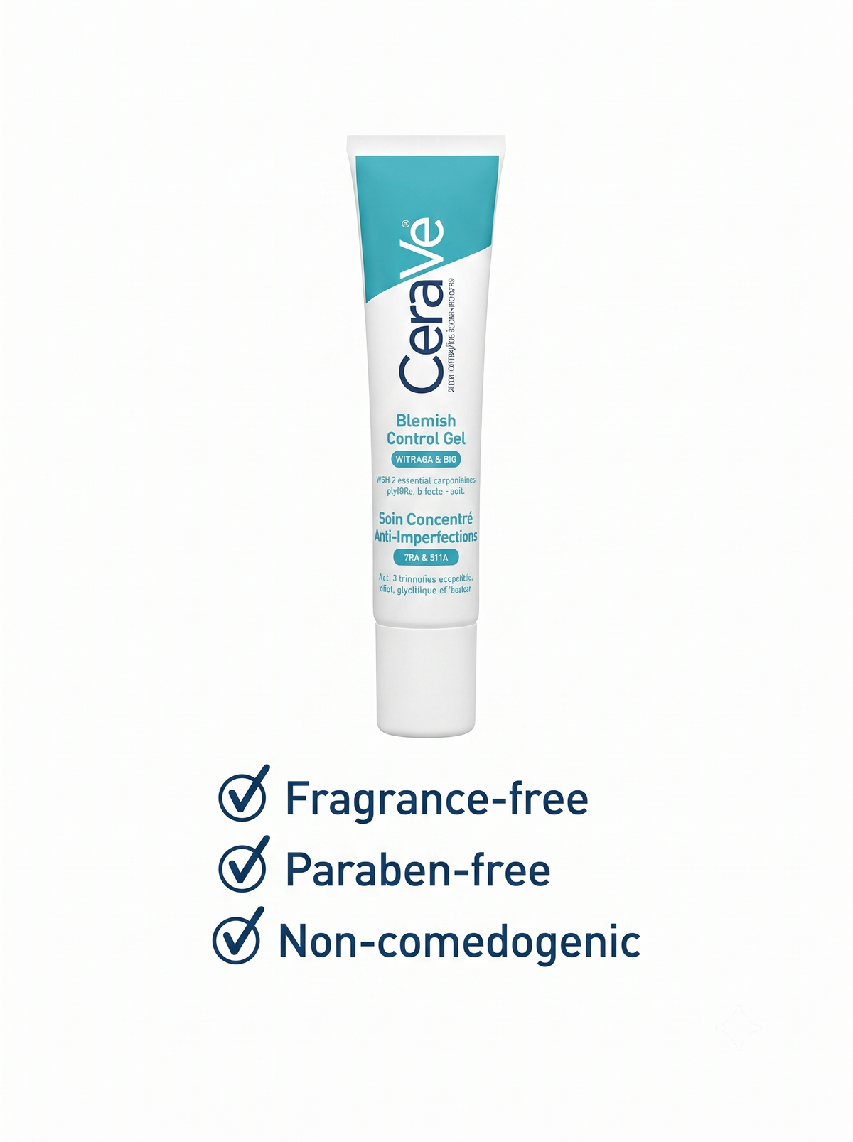 CeraVe Blemish Control Gel with AHA & BHA for Clearer-Looking Skin