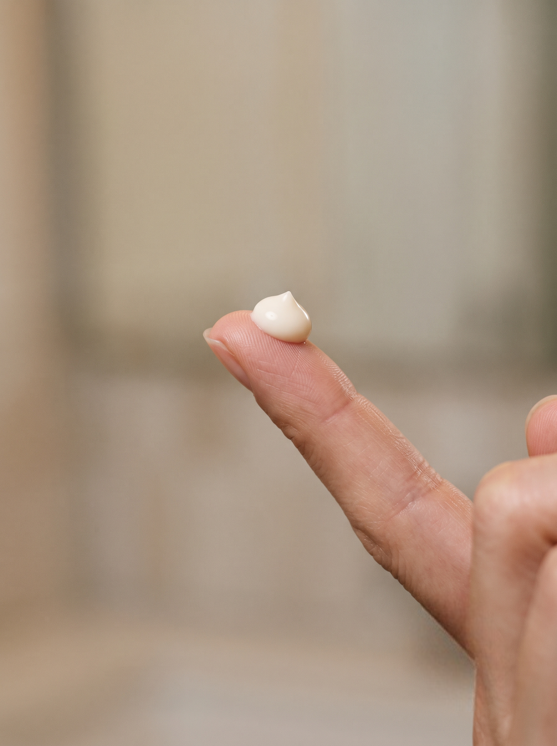 Take an adequate amount of Cream on your fingertips