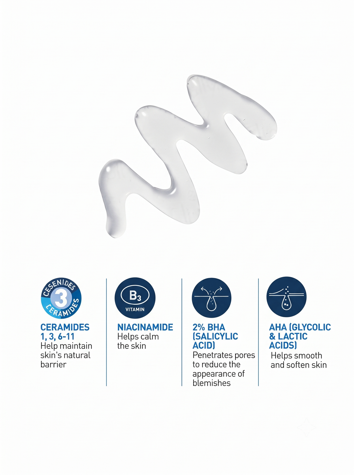 CeraVe Blemish Control Gel with AHA & BHA for Clearer-Looking Skin