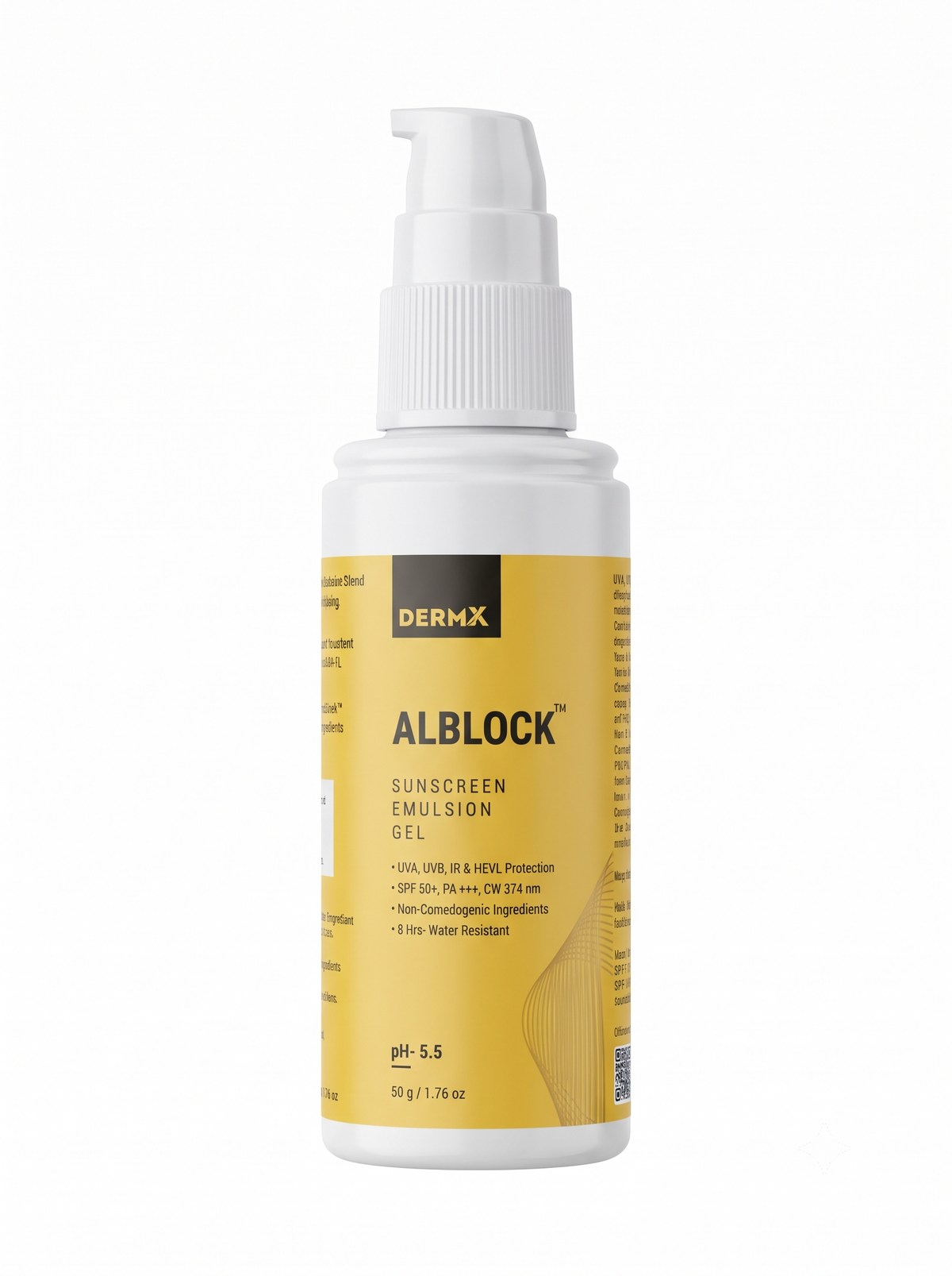 Alblock Sunscreen Emulsion Gel SPF 50+ PA+++