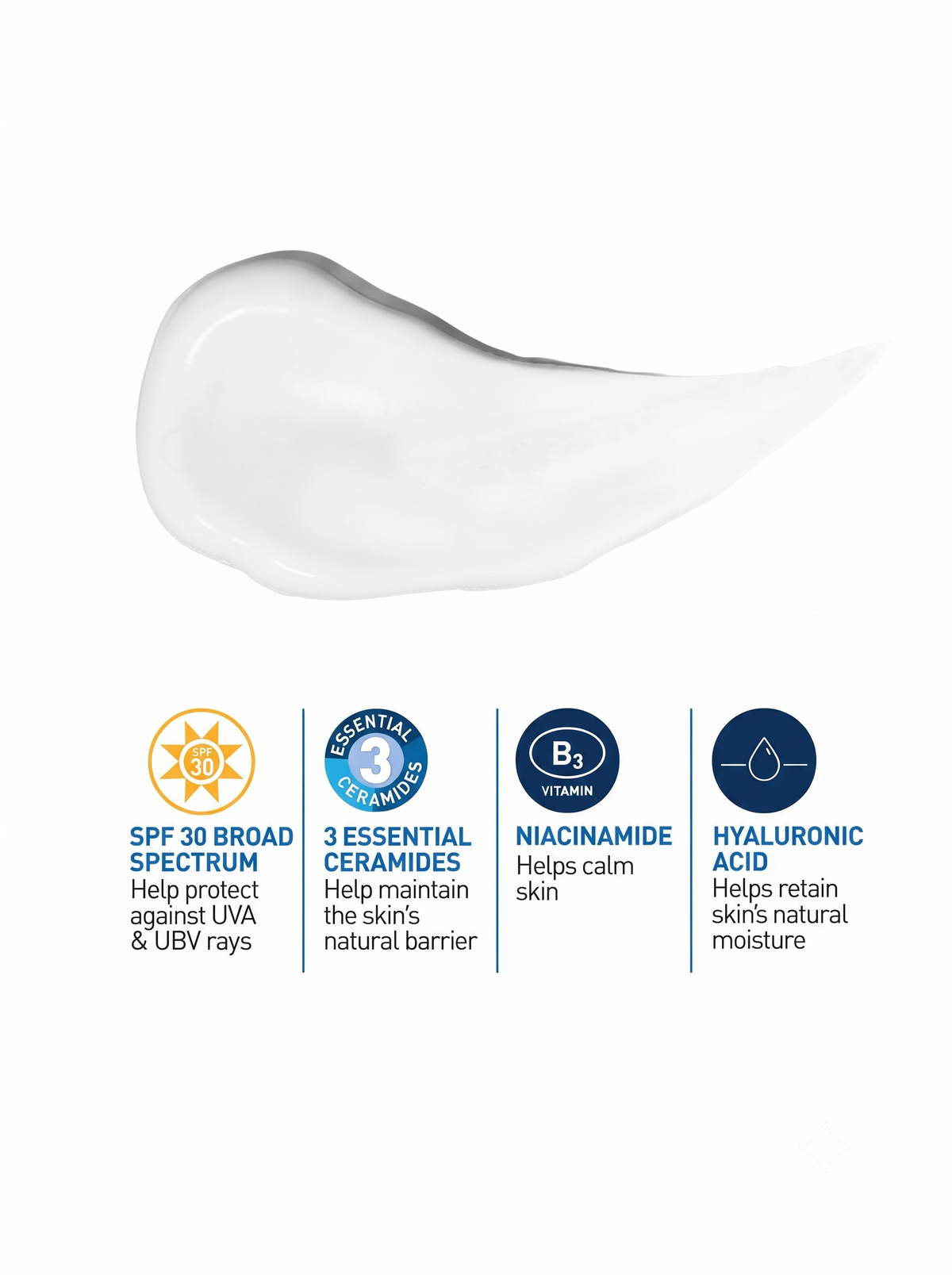 CeraVe AM Facial Moisturising Lotion SPF 30 for Normal to Dry Skin
