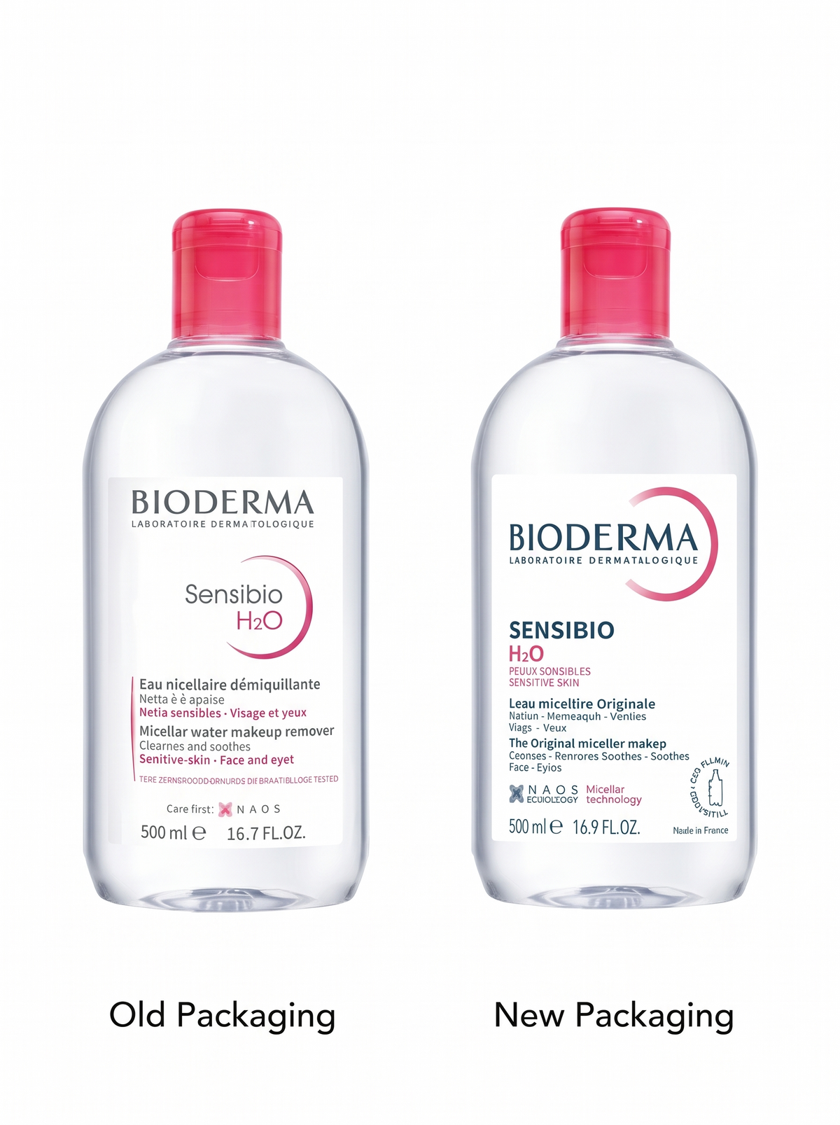 Bioderma Sensibio H2O Micellar Water Makeup Remover