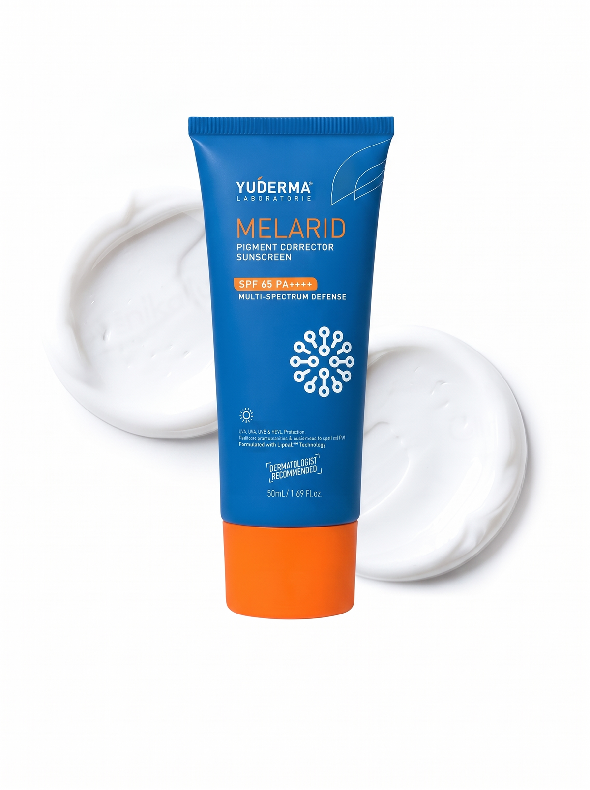 Yuderma Melarid Pigment Corrector Sunscreen SPF 65 PA++++ – Anti-Pigmentation Sunscreen