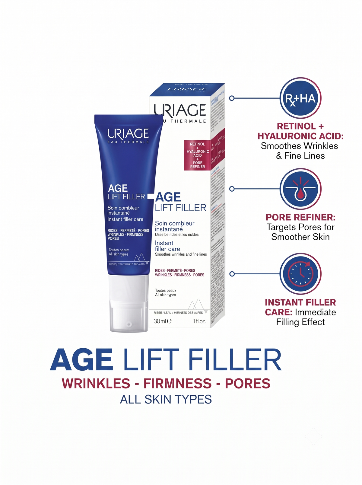 Uriage Age Lift Instant Filler Care Cream