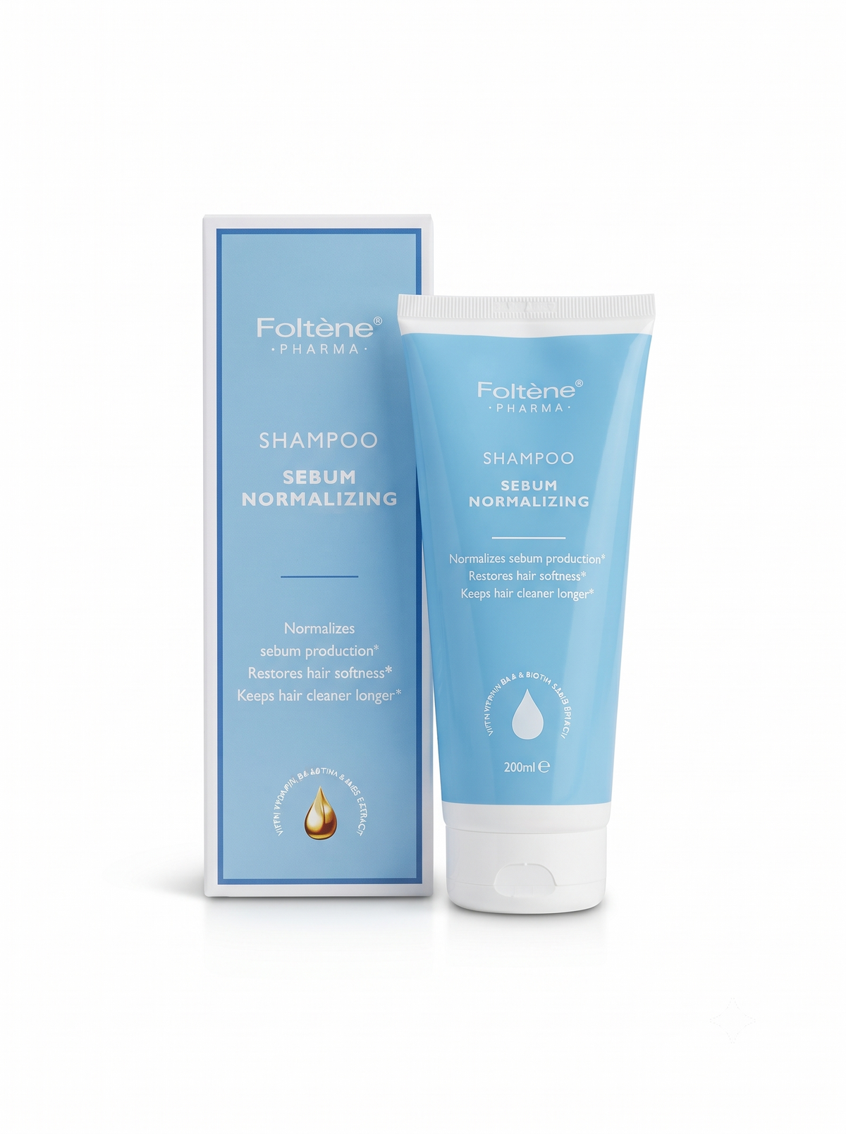 Foltene Pharma Sebum Normalizing Shampoo 200ml