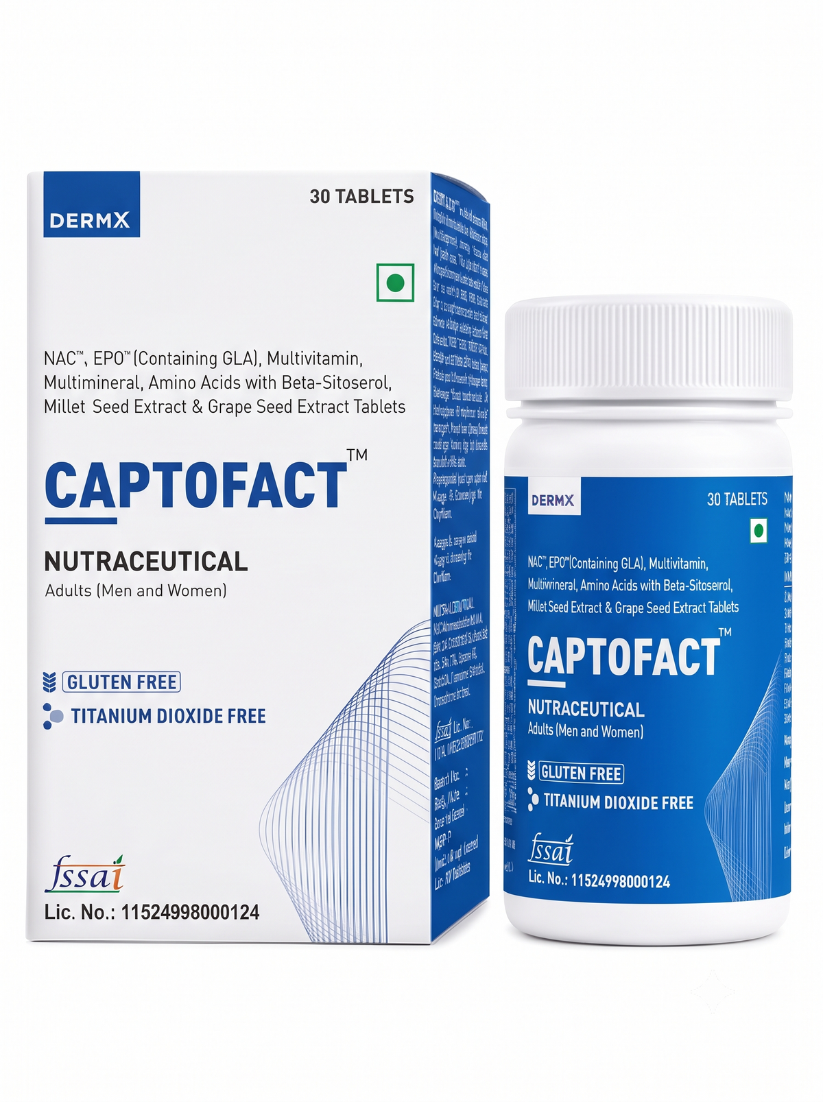 Captocare RCP Hair Growth Serum for Hair Strength, Density & Thickness