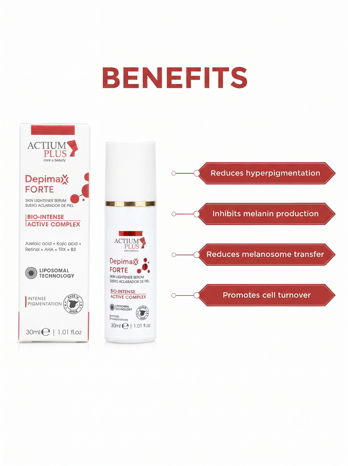 Actium Plus Depimax Forte Serum 30ml