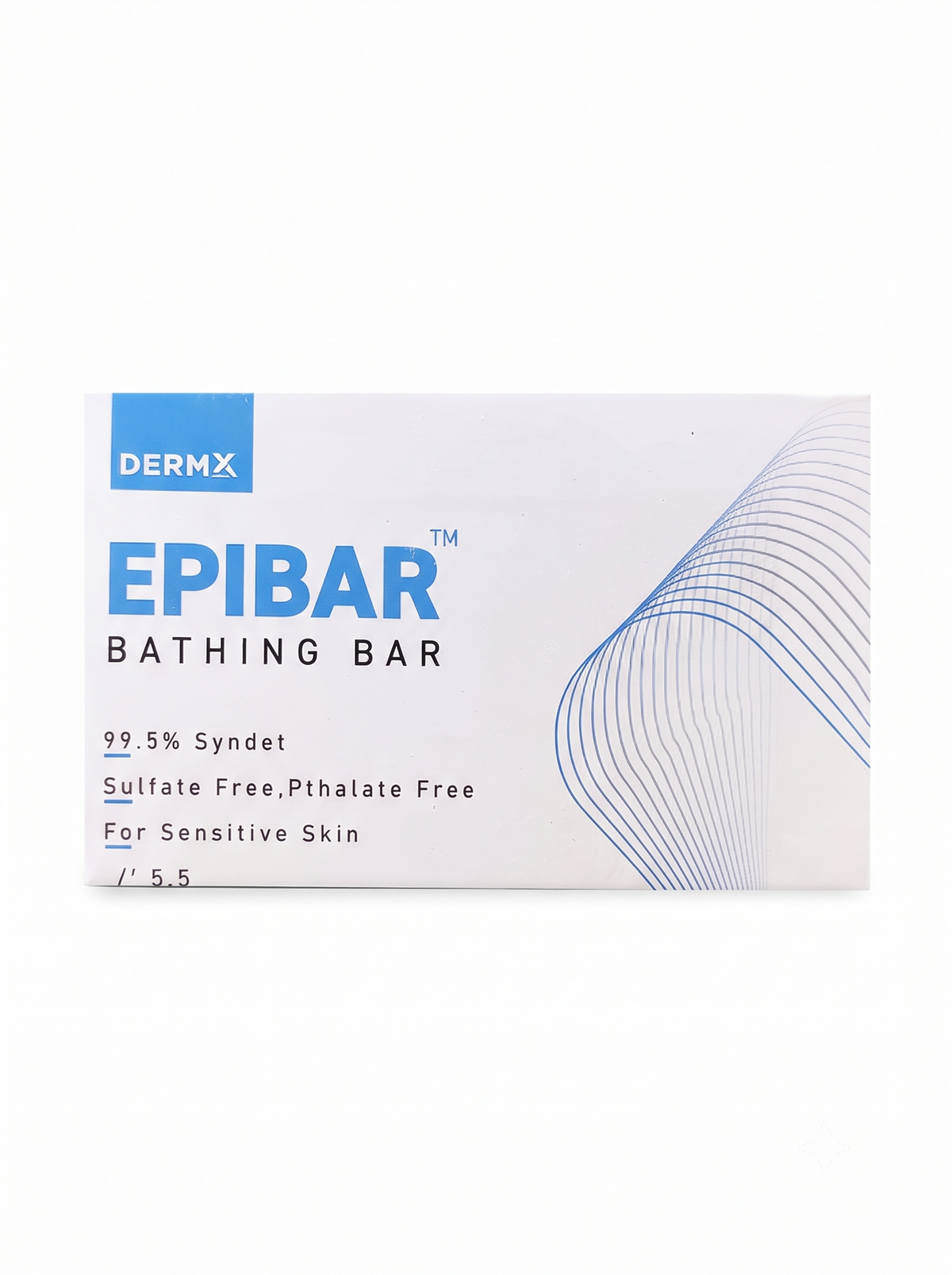 Epibar Bathing Bar – Soap-Free Syndet Bar for Sensitive Skin, pH 5.5
