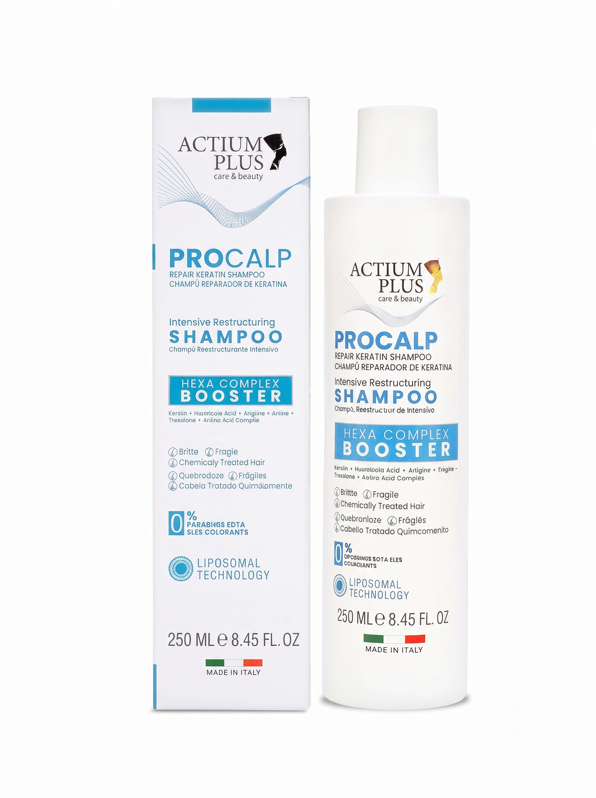 Actium Plus Procalp Repair Keratin Shampoo 250ml
