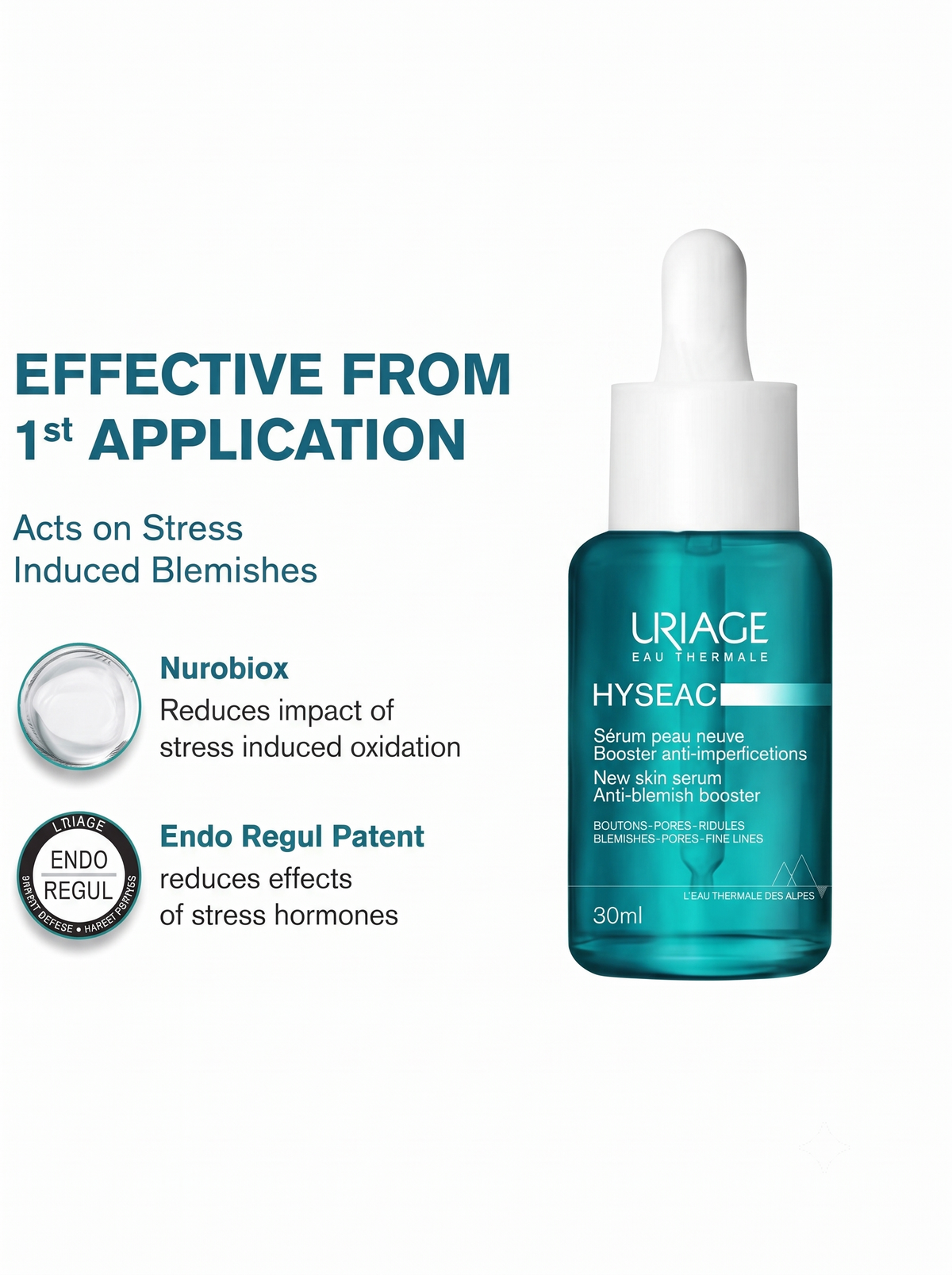 Uriage Hyséac New Skin Anti-Blemish Booster Serum
