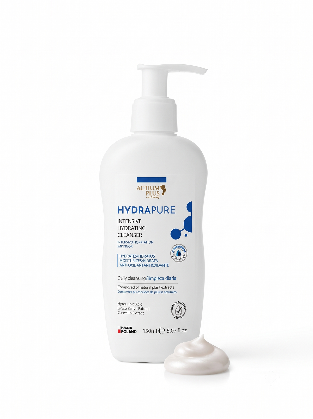 Actium Plus Hydrapure Intensive Hydrating Cleanser 150ml