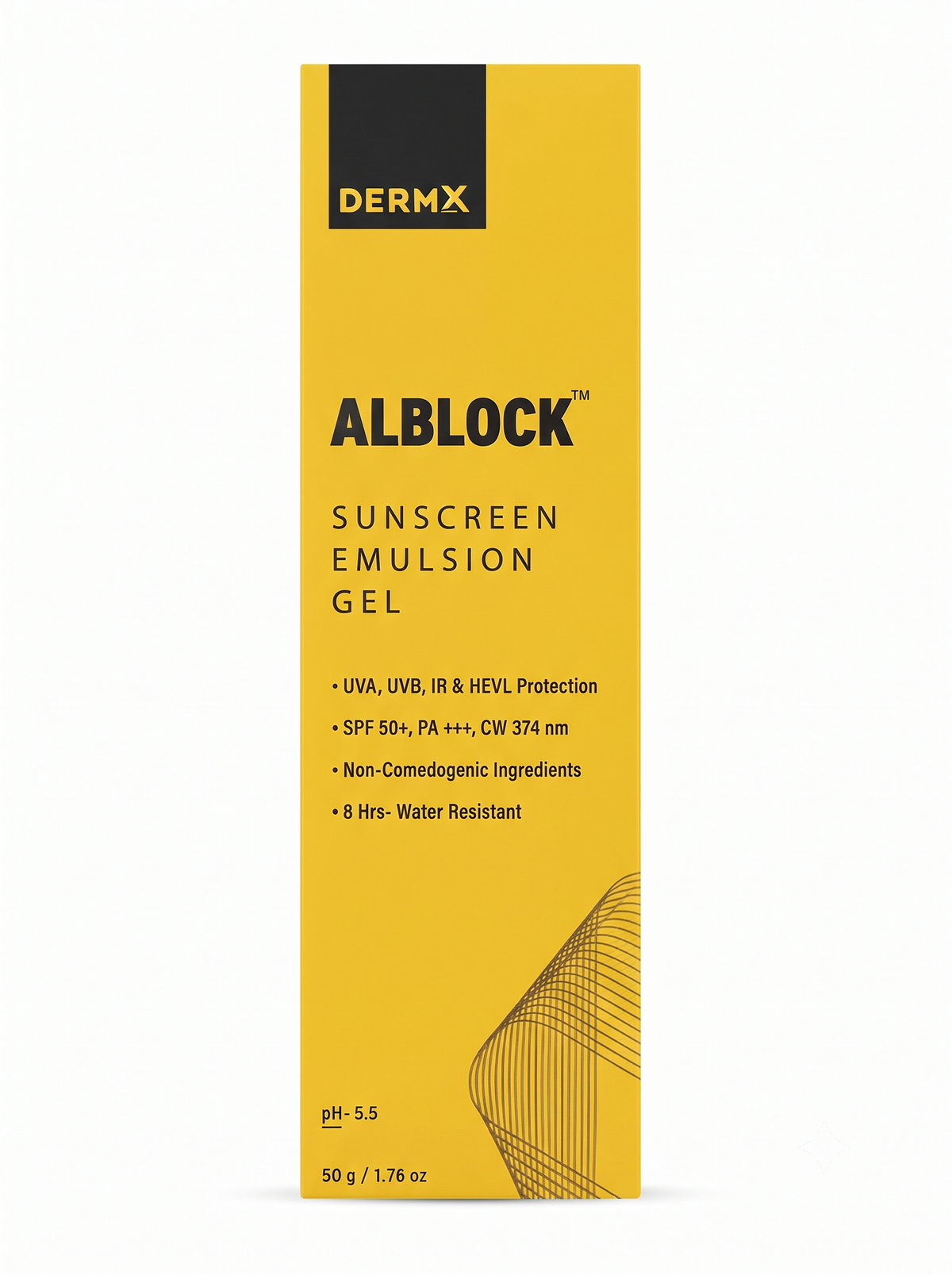 Alblock Sunscreen Emulsion Gel SPF 50+ PA+++