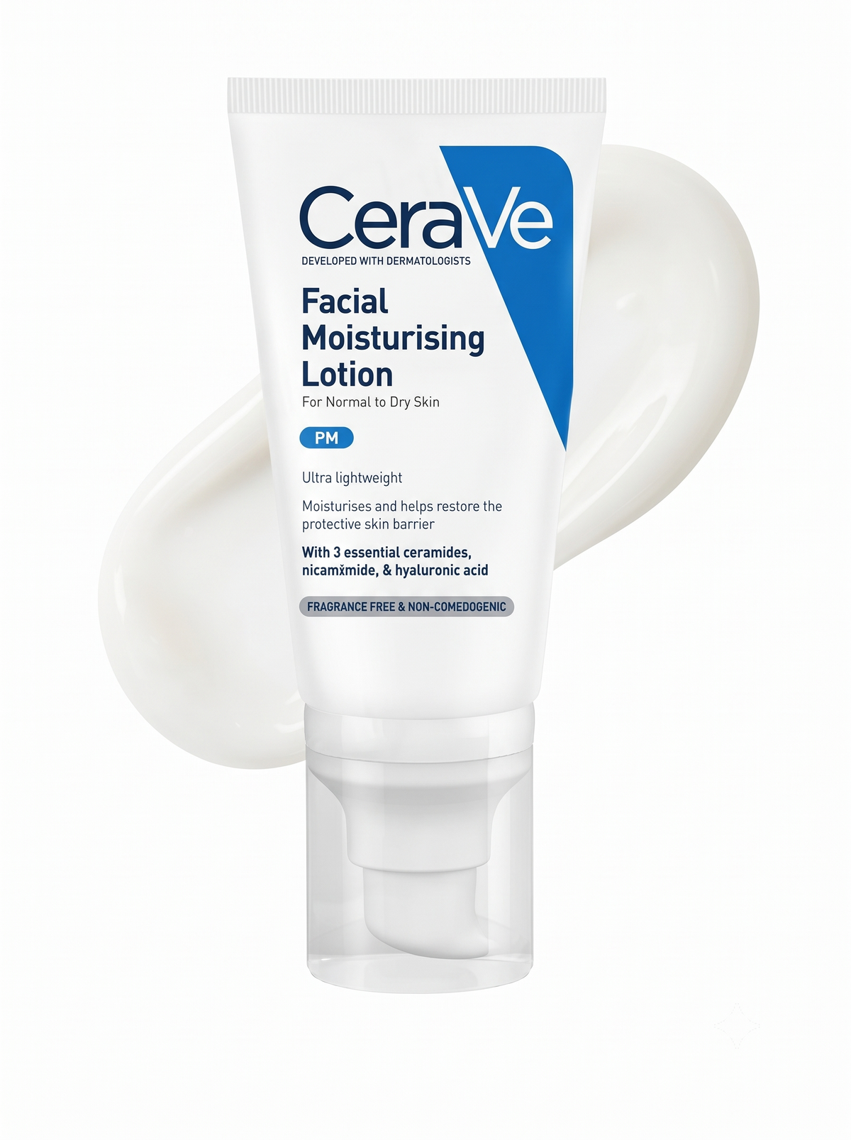 CeraVe PM Facial Moisturising Lotion for Normal to Dry Skin