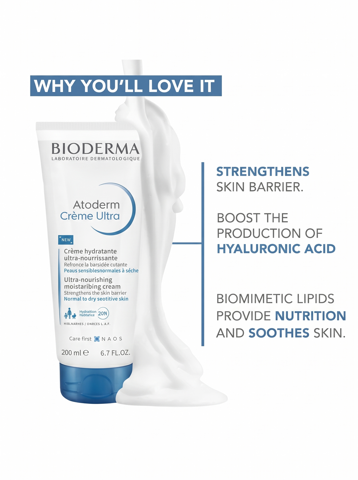 Bioderma Atoderm Crème Ultra-Nourishing Moisturizer