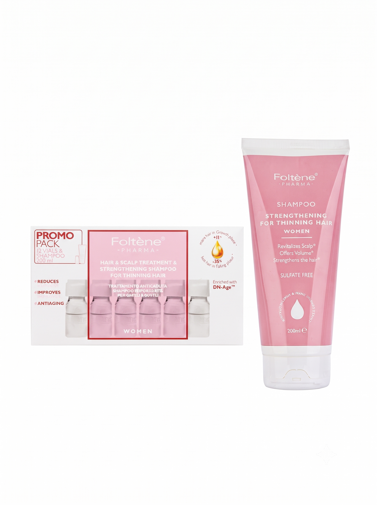 Foltene Pharma Promo Kit For Women (Treatment+ Shampoo)