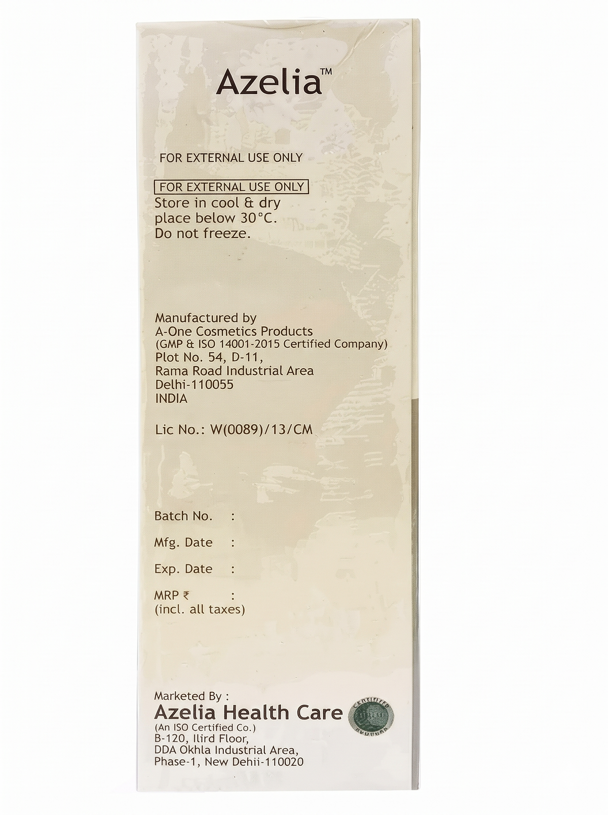 Pharmly Azelia Escarza Advanced Anti-Scar Cream