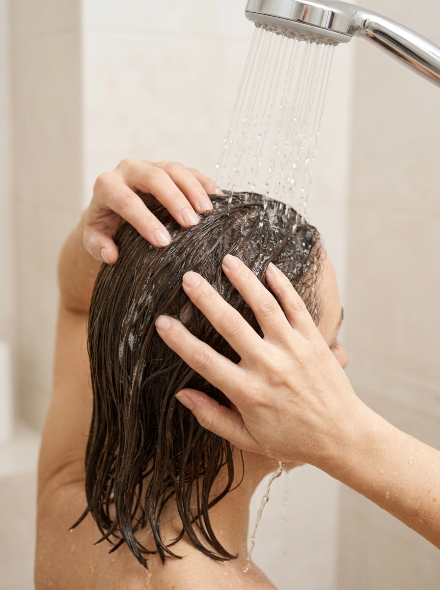  Massage Through the Hair Lengths