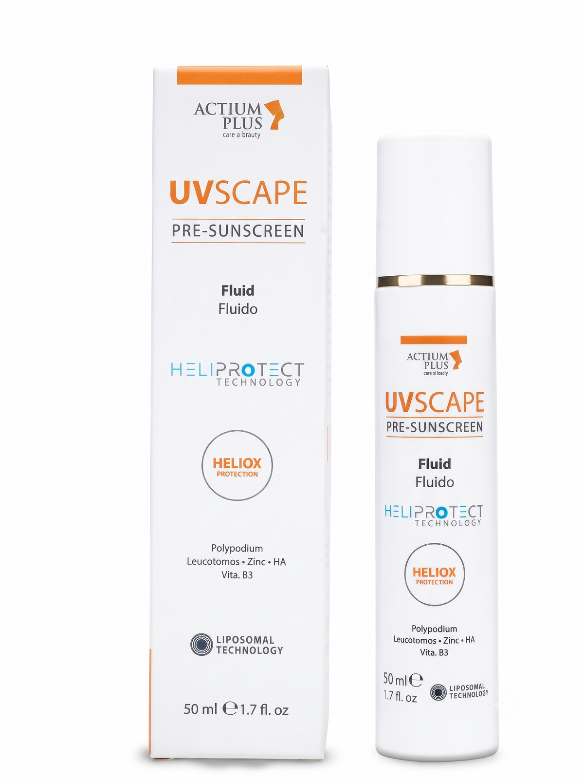 Actium Plus UVscape Pre-Sunscreen Fluid SPF 50 PA++++ | 50ml