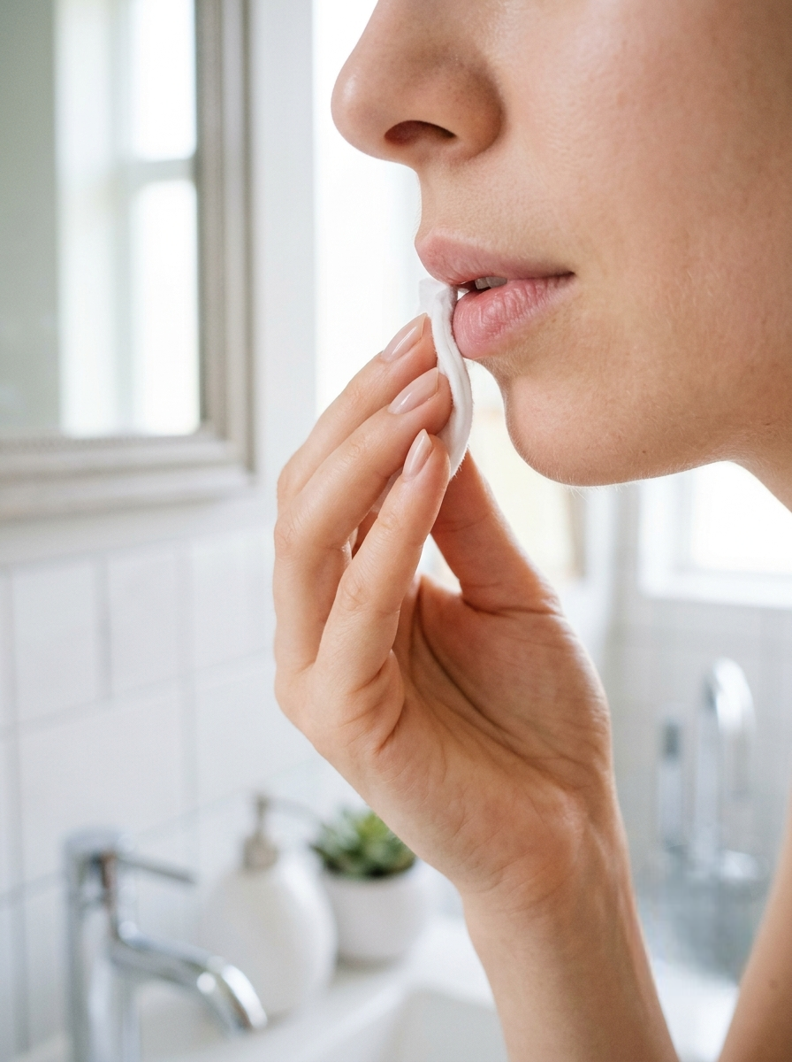 Clean and Dry Lips