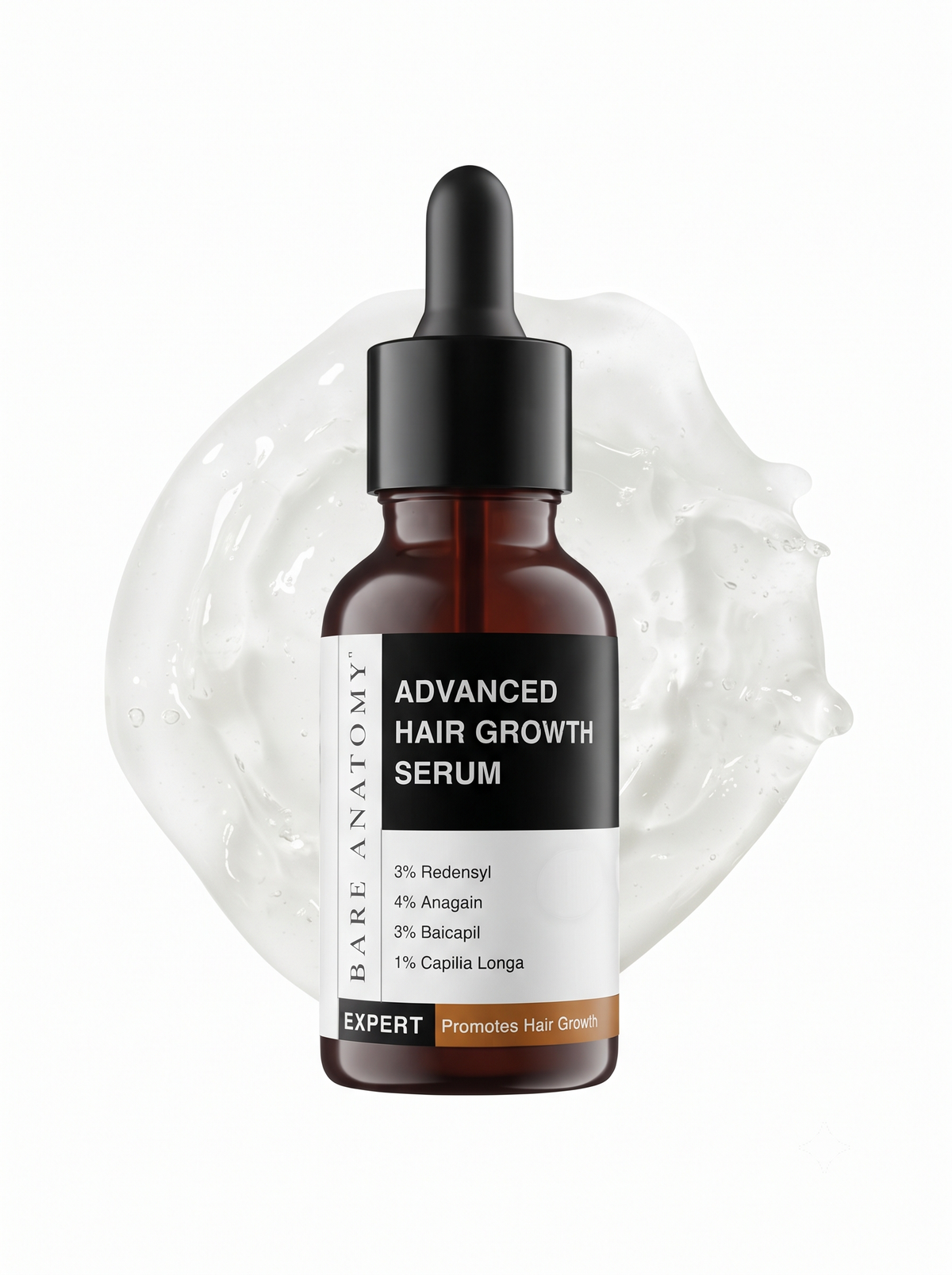 Bare Anatomy Advanced Hair Growth Serum - Scalp Nourishment & Hair Growth Support