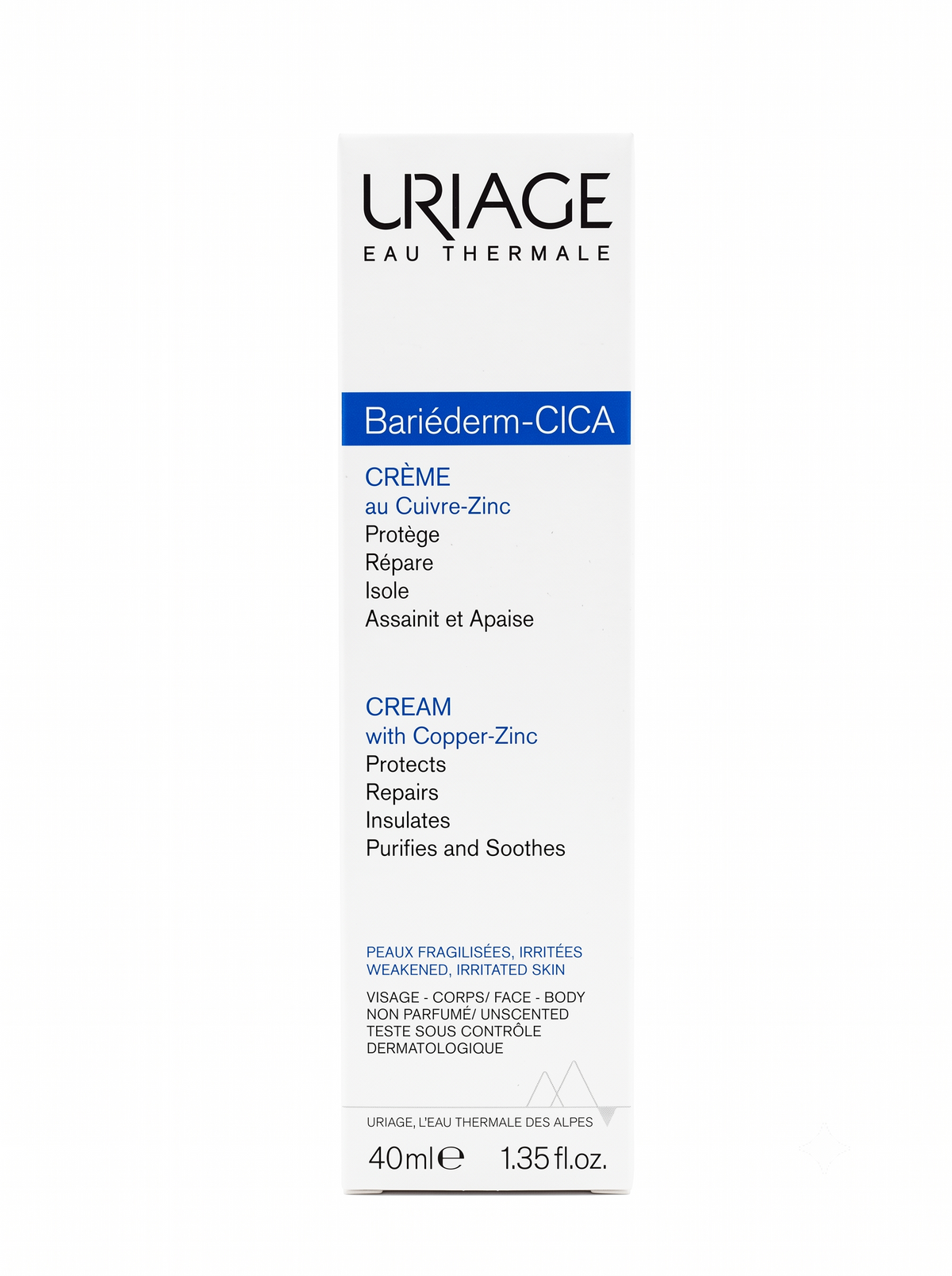 Uriage Bariéderm-Cica Repairing Cream With Copper Zinc